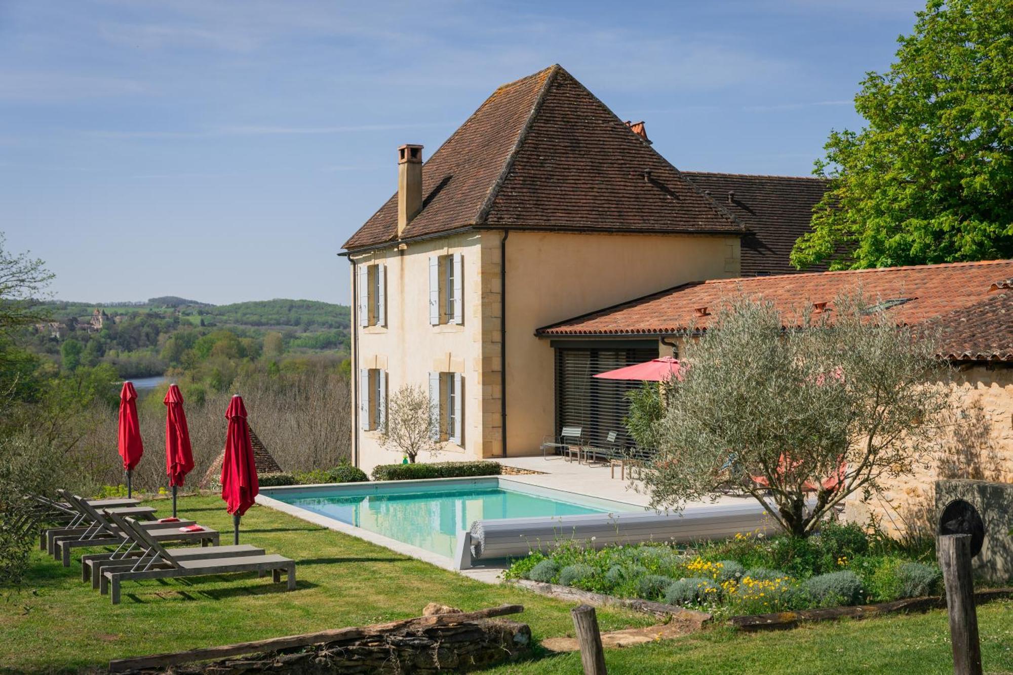 Les Hauts De Saint Vincent B&B Proche Sarlat エクステリア 写真